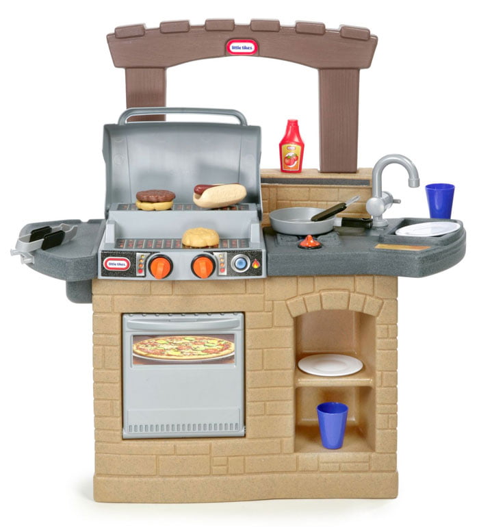 Little Tikes Cook'n Play Outdoor BBQ Kids Play Kitchen Set LT633911