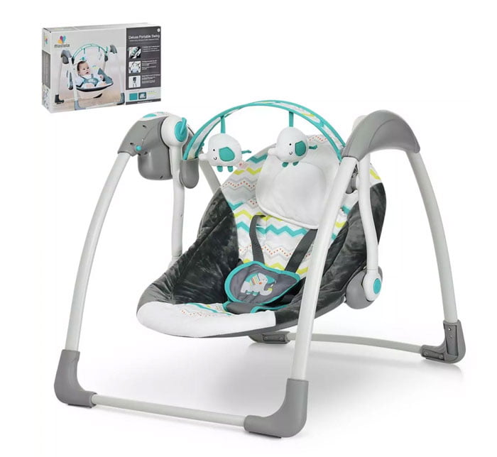 Mastela Deluxe Portable Baby Swing Electric