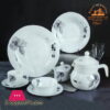 Royal Of London 72 Piece Marble Dinner Set