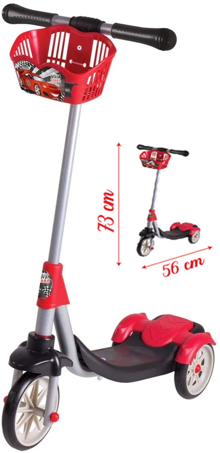 Speed ​​Wheels Max Scooter With Basket Turkey Made Fr58321