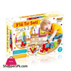 kids Playing Train Truck Set Turkey Made FR55474