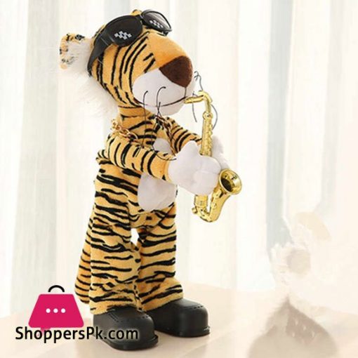 40cm Singing Dancing Electric Leopard Plush Toy