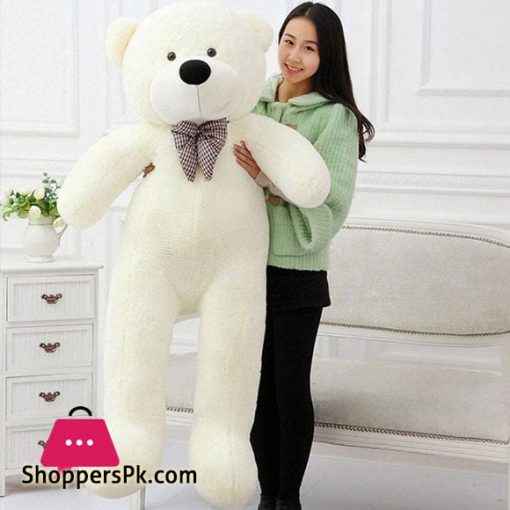 5 Feet Giant White Teddy Bear Plush Toy DIY Gift 5FTBXL