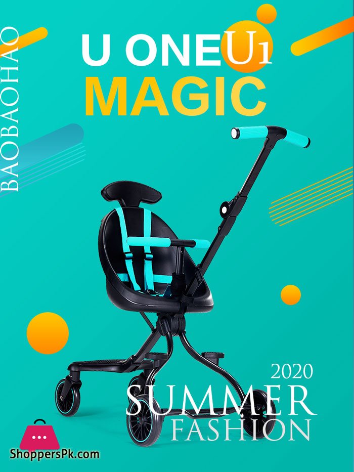 BaoBaoHao U ONE Lightweight Magic Stroller Baby Kids Travel