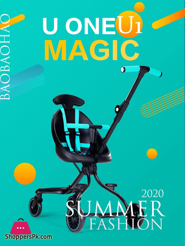 Baobaohao U One Lightweight Magic Stroller Baby Kids Travel