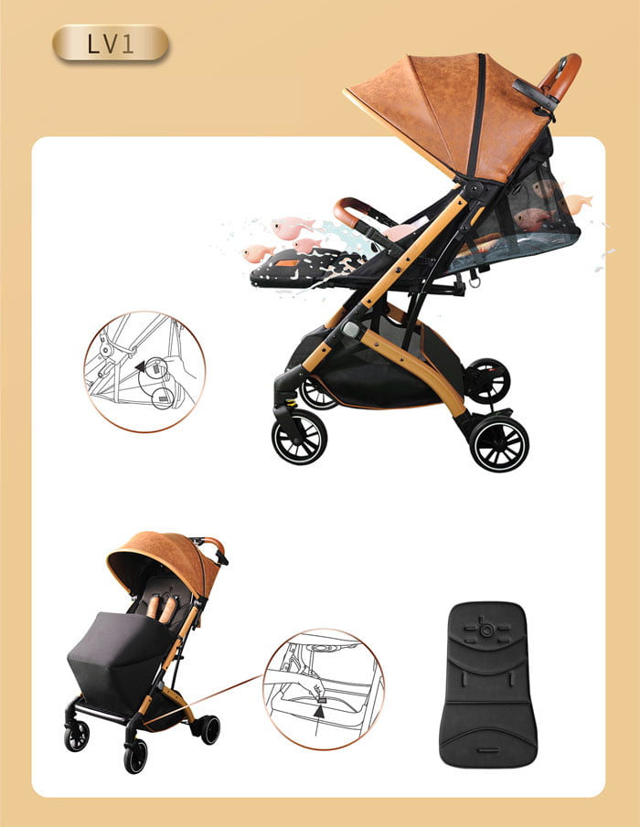 Baobaohao Baby Stroller Love Lv1 High-End