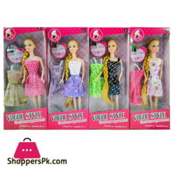 Doll 7033-2 BB with a Long Braid - 1 Pcs