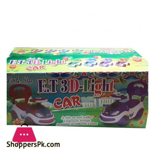 ET 3D Lights Baby Push Car