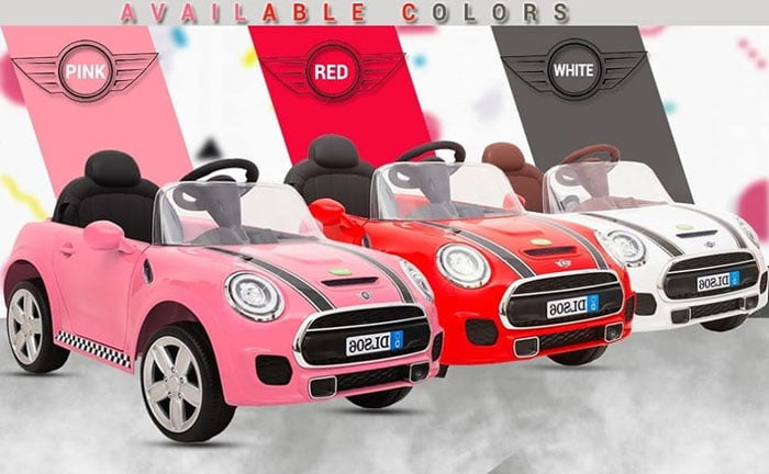 Electric Kids Ride On Car Mini Cooper