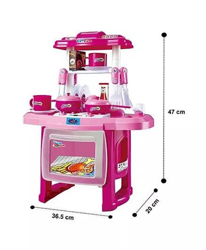 Frozen Kitchen Set With Light Music 35 Pcs
