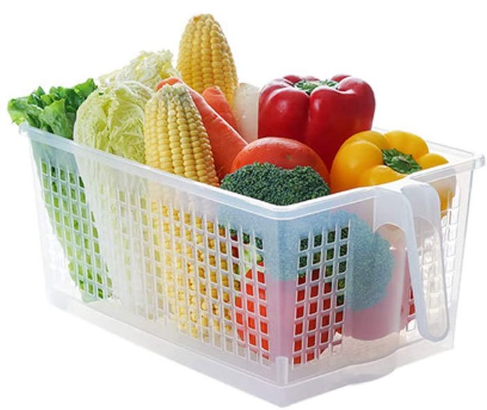 Handle Kitchen Organizer Basket