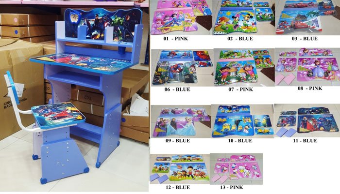 High Quality Kids Study Table Full Wood Cxx