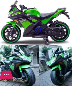 Kawasaki Ninja Kids Ride on Bike Key Start DLS07