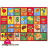 Kids Alphabet And Numbers Play Rug Kids Carpet Educational Area Rug Fun Play Mat Non-Slip Gel Back Rug Carpet 3 X 5 Feet