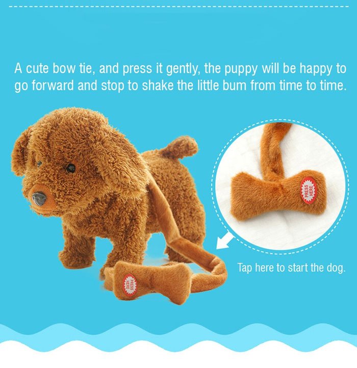 Kids Electric Walking Musical Dog Toy