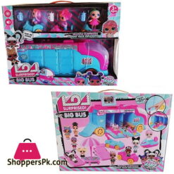 LoL Suprise Camper Big Bus Play Set K-5633