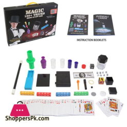 Magician Amazing Magic Set kids Play Fun Game Easy Learn Magic 150 Tricks