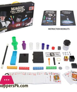 Magician Amazing Magic Set kids Play Fun Game Easy Learn Magic 150 Tricks