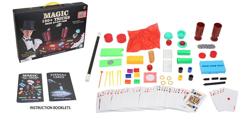 Magician Amazing Magic Set Kids Play Fun Game Easy Learn Magic 150 Tricks 2566