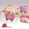 Multifunctional Gourmet Kitchen Trolley Toy 688-20 1 Multifunctional Gourmet Kitchen Trolley Toy 688-20