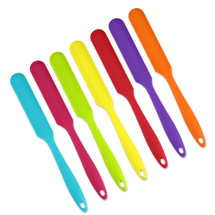 Multipurpose Long Handle Silicone Spatula 1 Pcs