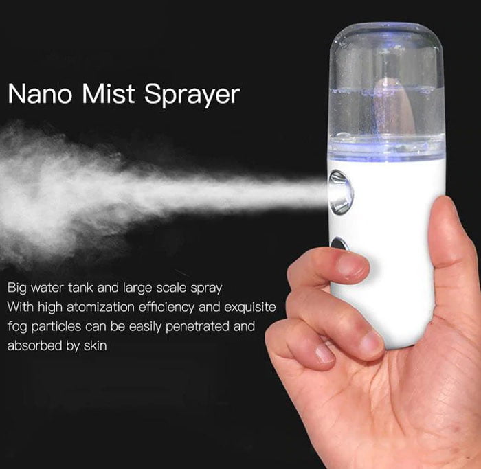 Mini Portable Usb Rechargeable Nano Mist Sprayer