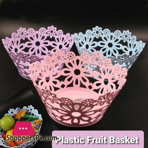 Plastic Fruite Basket 1 Pcs