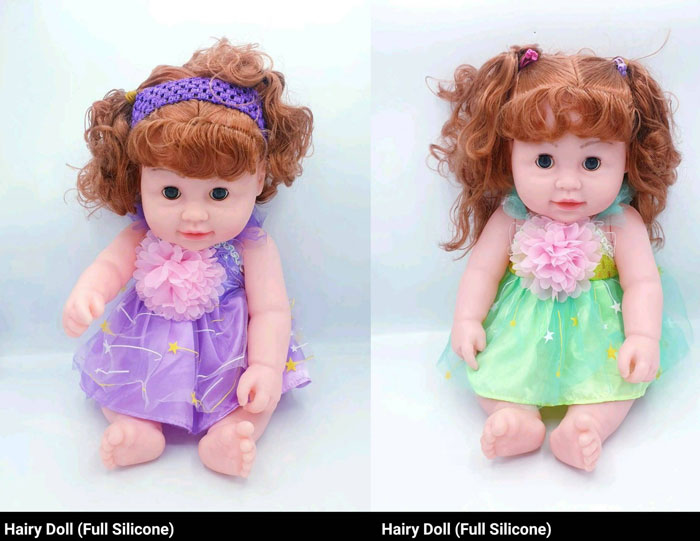 Silicone Hair Doll 50-Cm