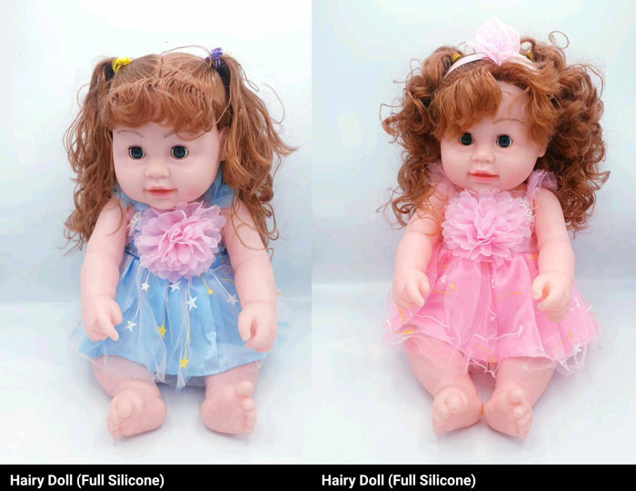 Silicone Hair Doll 50-Cm