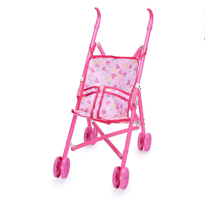 Pretty Girl Stroller With Doll