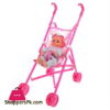 Pretty Girl Stroller With Doll 2 Pretty Girl Stroller With Doll