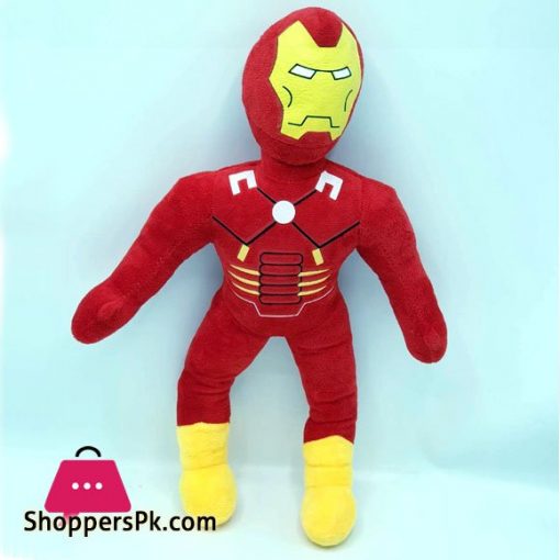 Stuffed Toy Superhero Stuff Plush Iron-Man For Kids - 12 Inch