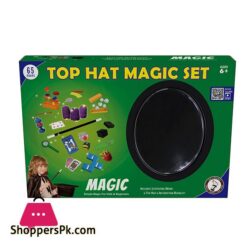 Top Hat Magic Set Magician Amazing Magic Set kids Play Fun Game Easy Learn Magic 65 Tricks 2529