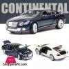 1:24 BENTLEY CONTINENTAL GT W12 Alloy Car Model Diecast Vehicles Car Model Collection Car Model Toys 