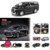 1/24 Luxury Lexus LM300 MPV Model Toy Car Alloy Die-Cast M929M Simulation Light Sound Pull Back Collection Toys Car