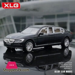 1:24 Scale  BMW 7 Series 760Li Model Car Alloy Material With Light And Sound Open Doors