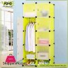 10 Cubes Cabinet Plastic Wardrobe With Shoe Rack