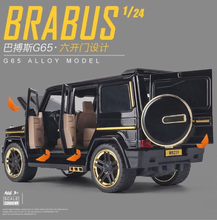 1:24 Benz G65 Alloy Car Model M923Y