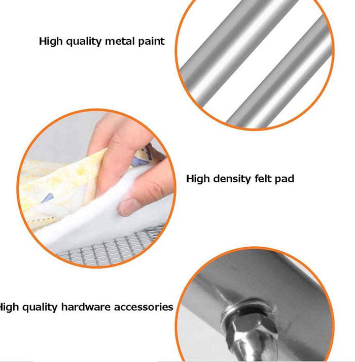 2 In 1 Aluminum Folding Ironing Table/Board With Step Ladder