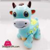 Baby Light and Sound Animal Paradise Cow Projection Walking Toy