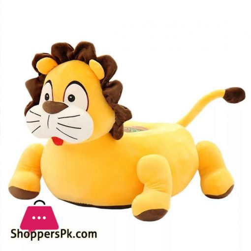 Baby Soft Plush Cushion Baby Sofa Seat Lion Shape
