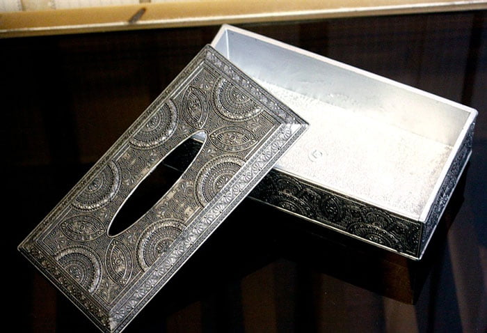 Fiber Plastic Pvc Tissue Box