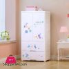 High Quality Baby Clothes Storage Wardrobe with 2 Drawer Cabinet Bunny