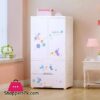 High Quality Baby Clothes Storage Wardrobe With 2 Drawer Cabinet Bunny