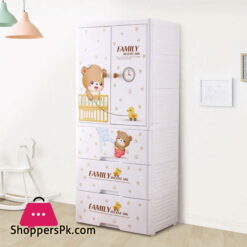 High Quality Baby Clothes Storage Wardrobe With 3 Drawer Cabinet