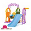 Home Indoor Kids Slide Swing Play Set Children Plastic Slide 6802
