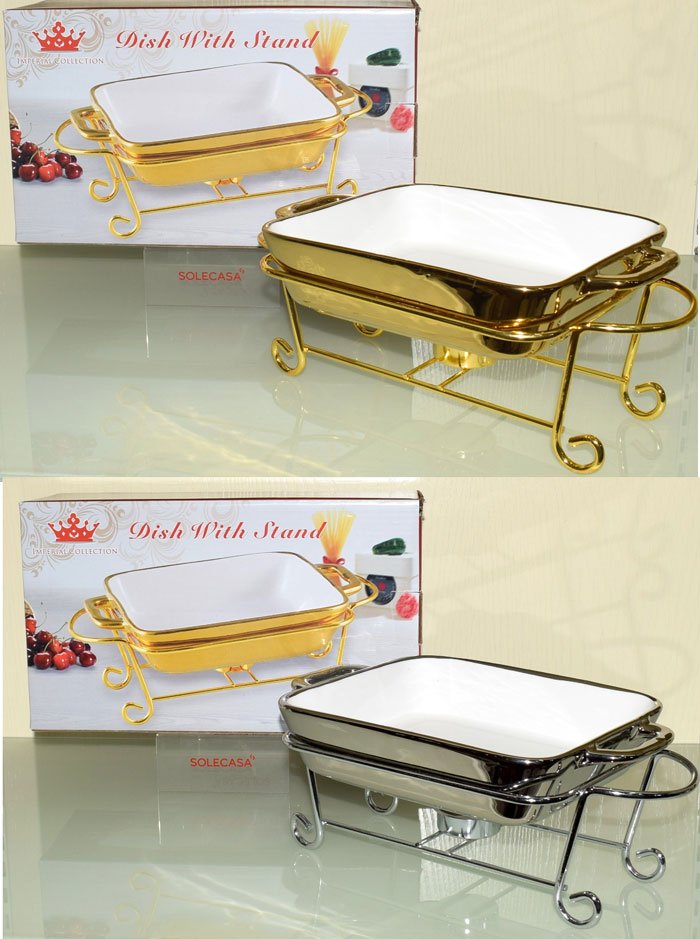 Imperial Collection Dish With Stand 10 Inch