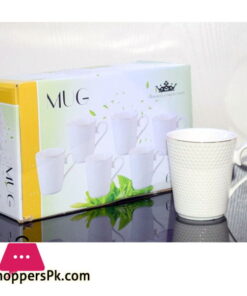 Imperial Collection Tea Cup Gold Line Embossed ( Set of 6 )