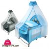 KDD-930M5 Baby Crib Play Yard Playpen Baby Nursery Center Infant Crib with Diaper Changer