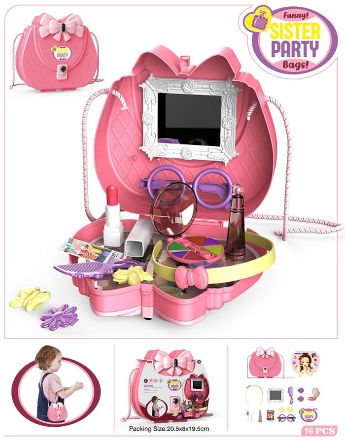 Kids Shoulder Bag Play Set Sister Party Bag